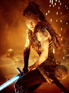 Скриншот: персонаж одной из игр разработчика Ninja Theory
